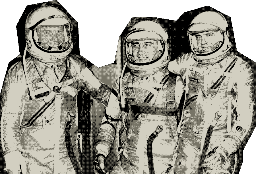 a team of astronauts